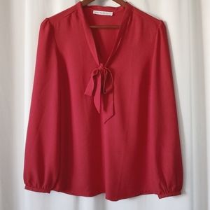 Front-Tie Blouse